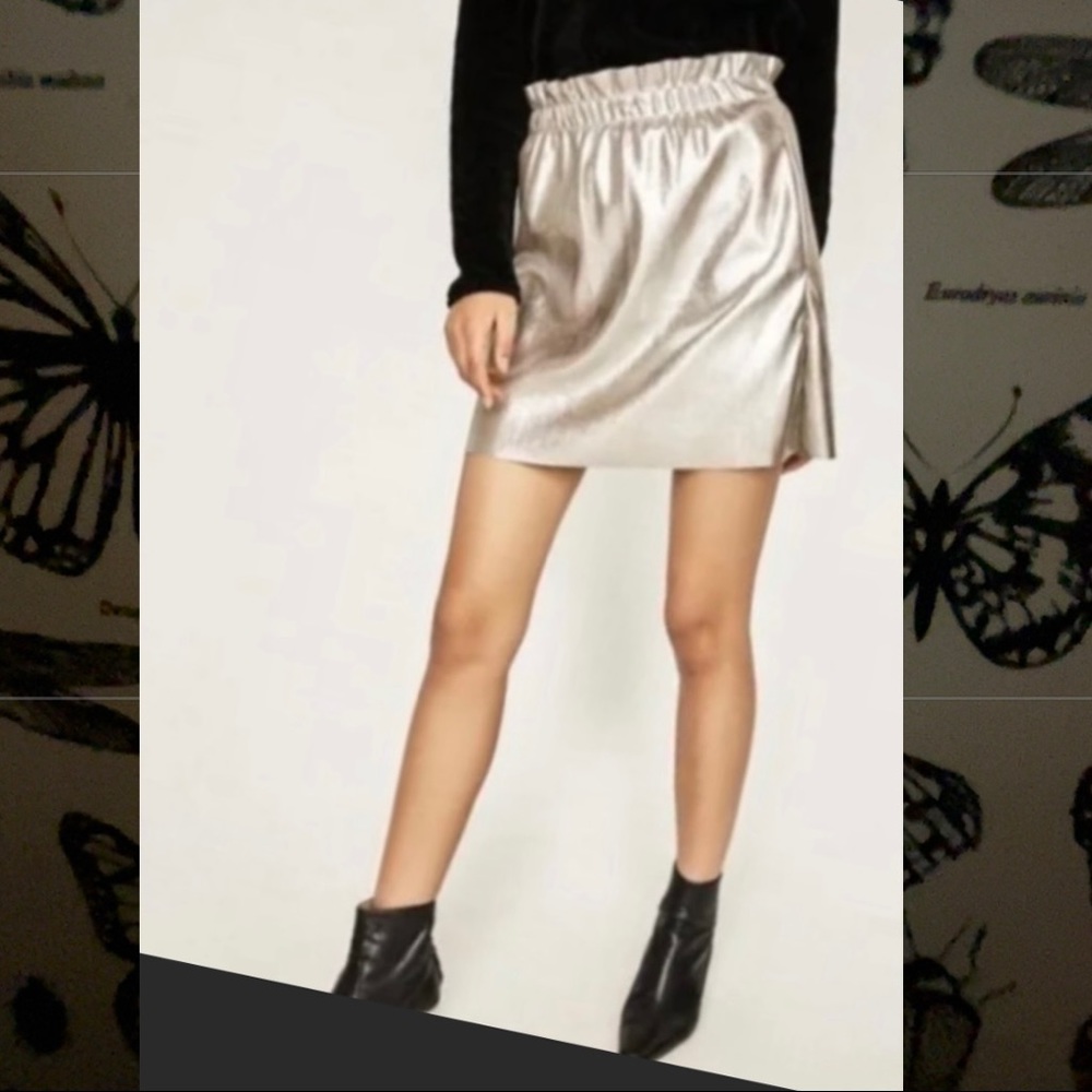 Zara skirt Golden Champagne